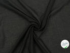 VOILE DE COTON FROISSÉ NOIR - My Little Coupon - tissu - coudre