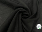 VOILE DE COTON FROISSÉ NOIR - My Little Coupon - tissu - coudre