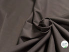 VOILE DE COTON MARRON NOISETTE - My Little Coupon