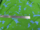 VOILE DE COTON NINFEA OMBRE VERT IMPRIMÉ FLORAL GRAPHIQUE BICOLORE - My Little Coupon