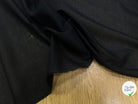 VOILE DE COTON NOIR FOND DE POCHE - My Little Coupon