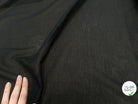 VOILE DE COTON NOIR FOND DE POCHE - My Little Coupon