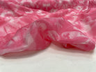 VOILE DE COTON ROSE BARBE À PAPA ÉMERISÉ - My Little Coupon