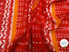 VOILE DE COTON SOIE ORANGE RED TRIBAL MLC INTERN
