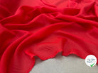VOILE DE COTON SOIE ROUGE ULTRA DOUX - My Little Coupon