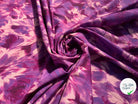 VOILE DE COTON TIE&DYE BLEU&VIOLET - My Little Coupon