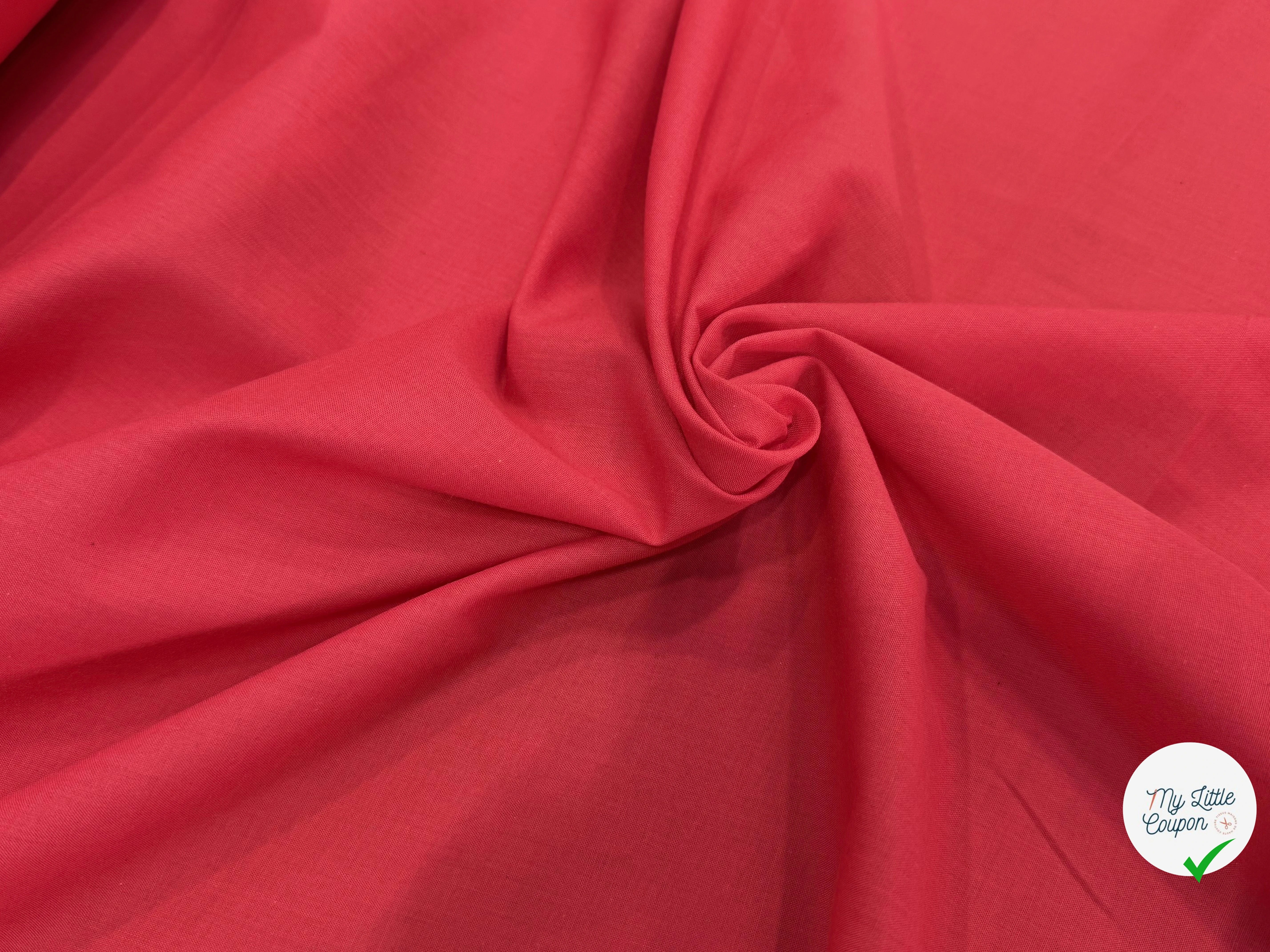 VOILE DE COTON ULTRA BEAU PASTÈQUE - My Little Coupon
