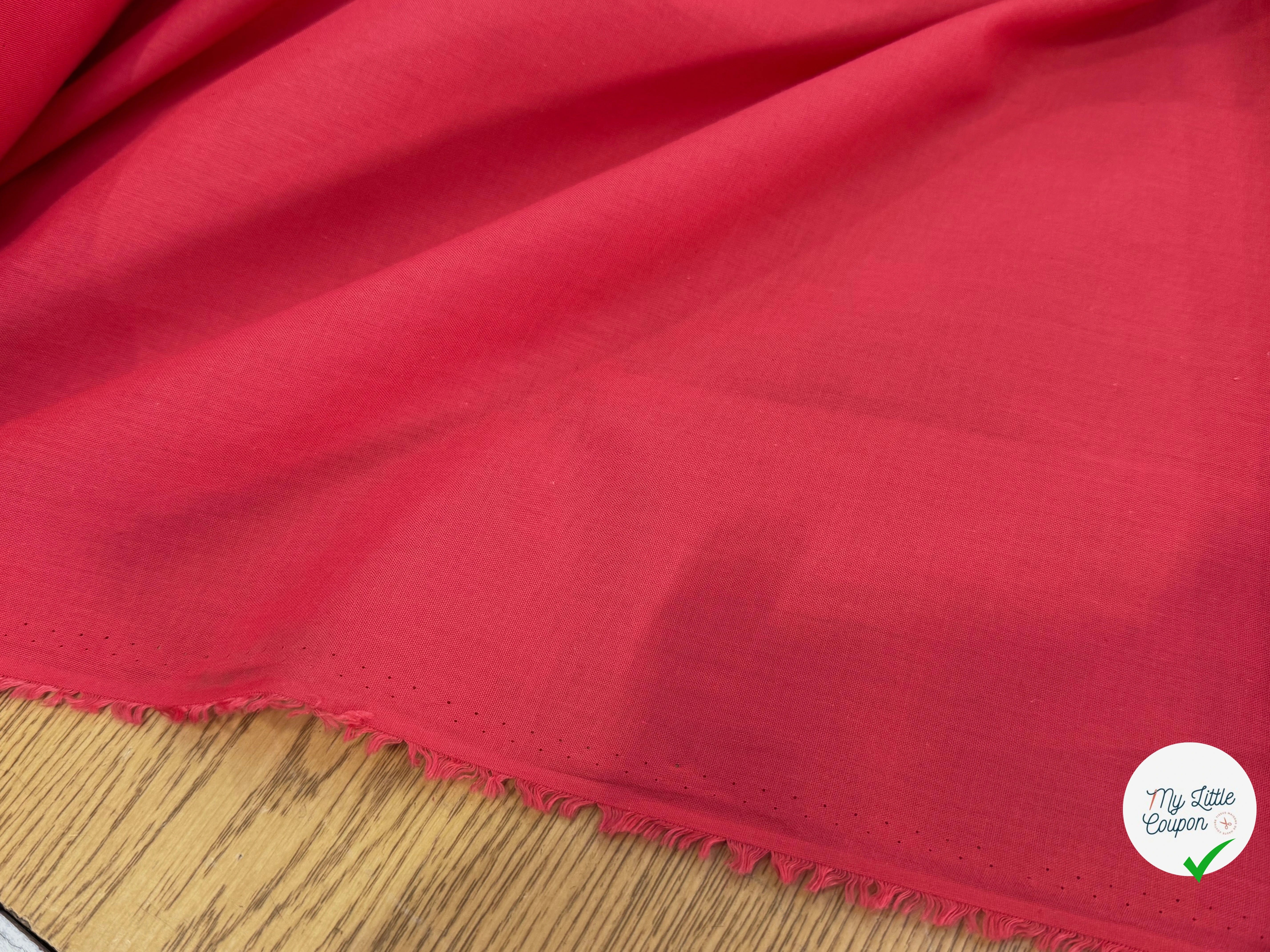 VOILE DE COTON ULTRA BEAU PASTÈQUE - My Little Coupon
