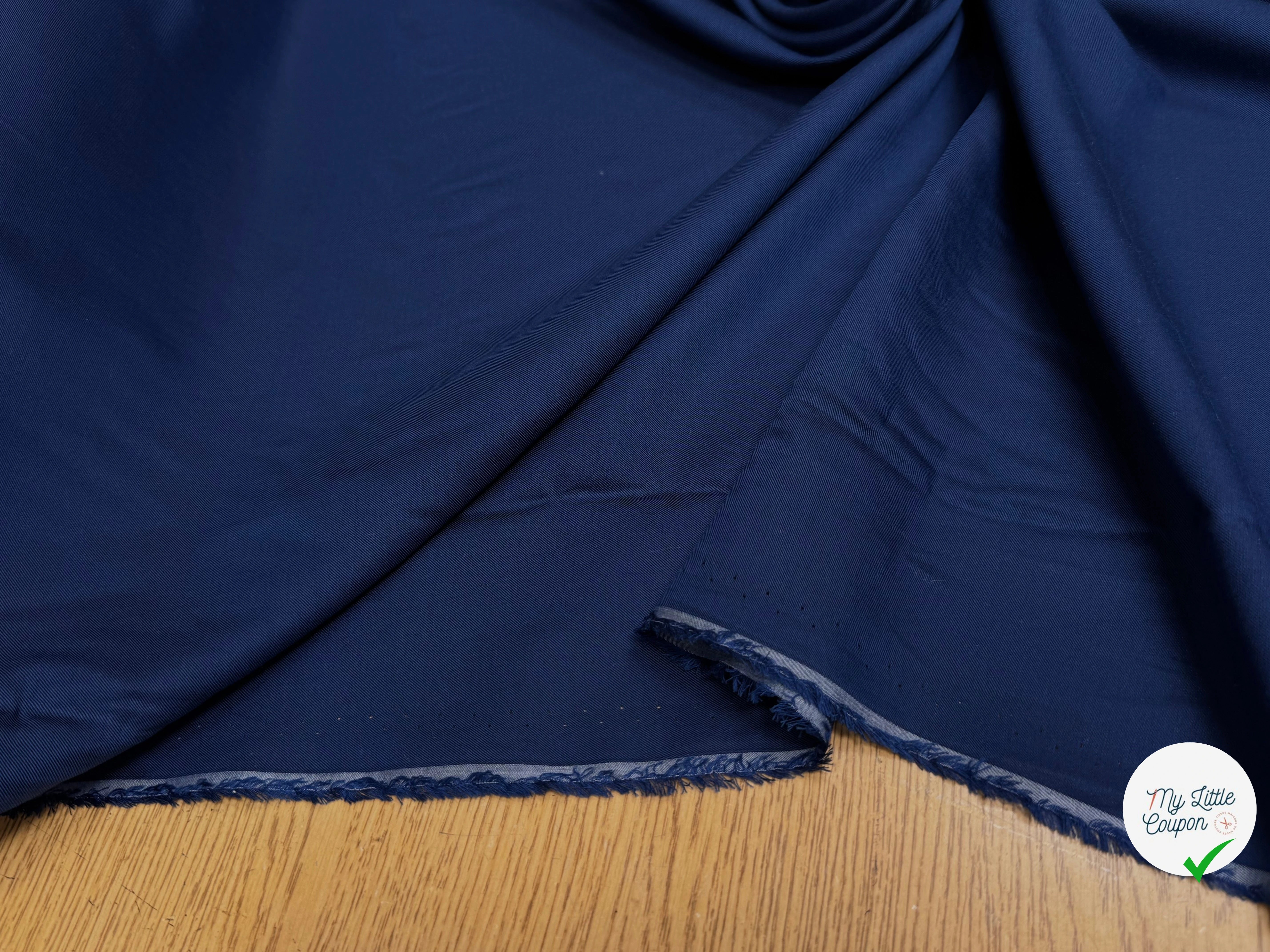 VOILE DE COTON ULTRA DOUX BLEU - My Little Coupon