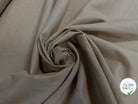 VOILE DE COTON UNI BEIGE - My Little Coupon