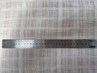 VOILE DE COTON UNI BLANC BRODÉ TONS SUR TONS - My Little Coupon