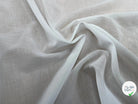 VOILE DE COTON UNI BLANC FLUIDE 148CM - My Little Coupon