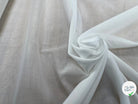 VOILE DE COTON UNI BLANC FLUIDE 148CM - My Little Coupon