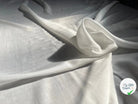 VOILE DE COTON UNI COULEUR BLANC ECRU - My Little Coupon