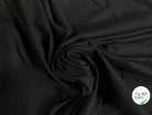 VOILE DE COTON UNI NOIR - My Little Coupon