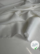 VOILE DE LIN BLANC MSO