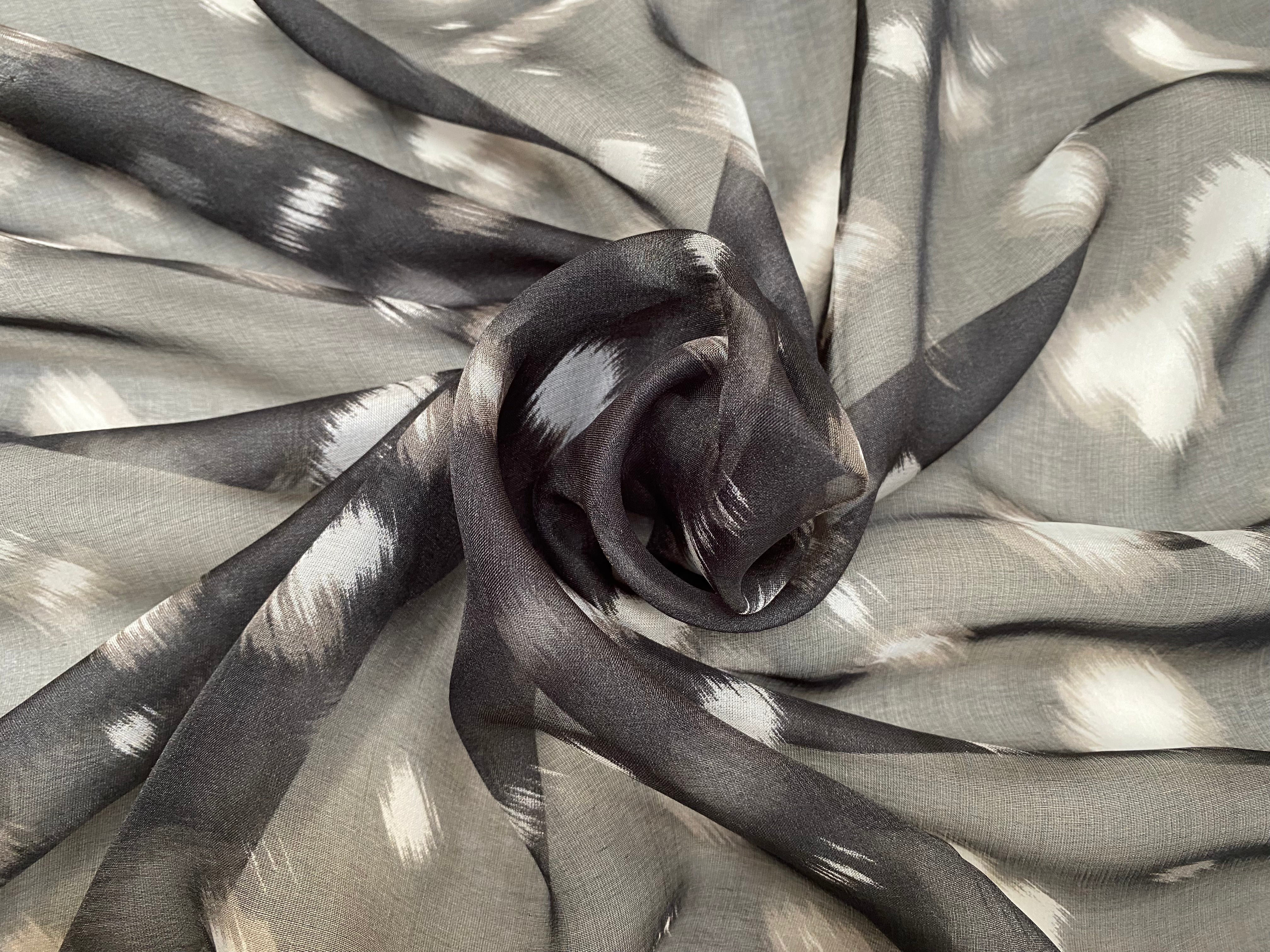 VOILE DE SOIE LEOPARD ABSTRAIT YAKOI - My Little Coupon