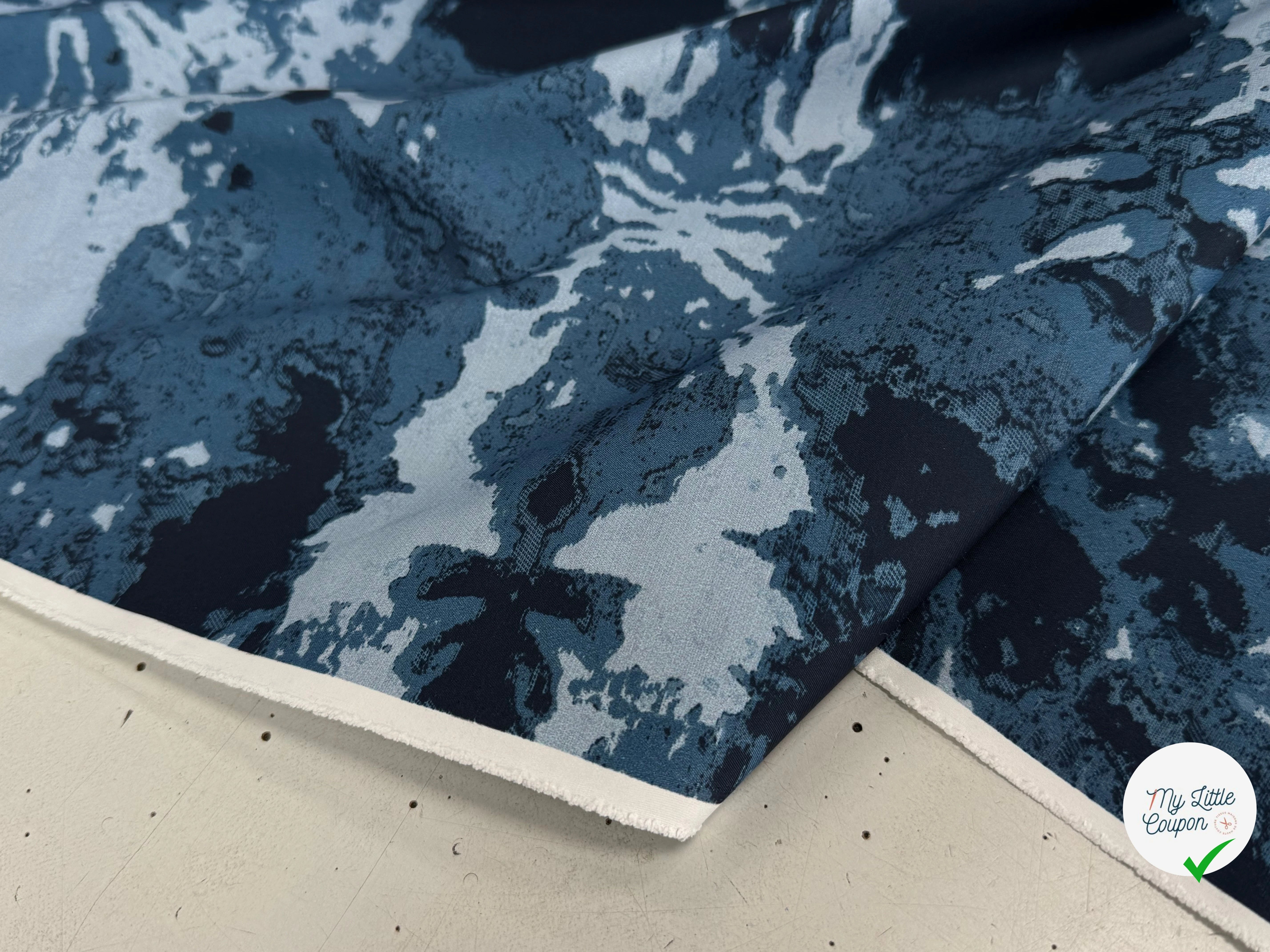 VYNIL IMPRIMÉ DOM RAYONNANT BLEU ET NUIT - My Little Coupon