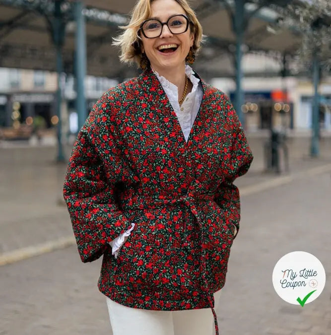 Veste Kimono Hiro - Tailles S à XXL - My Little Coupon