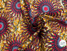 WAX COTON 82107 JAUNE ROUGE 112 CM - My Little Coupon