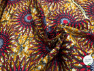 WAX COTON 82107 JAUNE ROUGE 112 CM - My Little Coupon