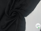 WHIPCORD CUPRO NOIR - coupon de tissu de 3 mètres - My Little Coupon - tissu - coudre
