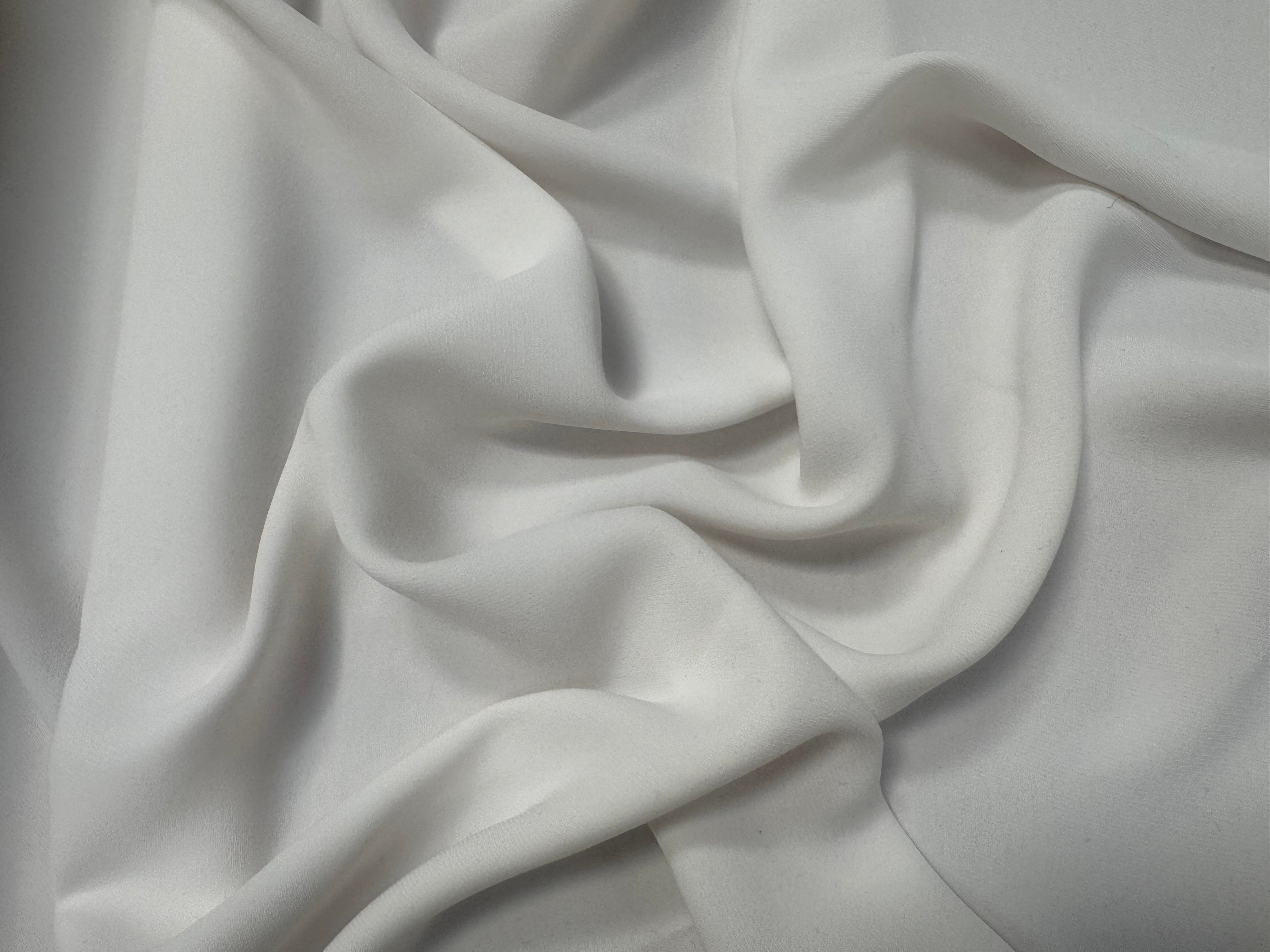 WHIPCORD FLUIDE SERGÉ BLANC CASSÉ UNI - My Little Coupon