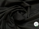 WHIPCORD POLYLAINE NOIR 55% LAINE - My Little Coupon - tissu - coudre