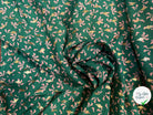 WOOLPEACH FLEURS REFLETS OR FOND VERT - My Little Coupon