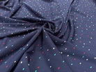 WOOLPEACH FOND BLEU MARINE MOTIFS DOUBLE POIDS ROUGE BLEU BLANC - My Little Coupon