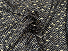 WOOLPEACH FOND NOIR MOTIFS MARRON AVEC DETAILS DORE - My Little Coupon