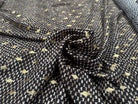 WOOLPEACH FOND NOIR MOTIFS MARRON AVEC DETAILS DORE - My Little Coupon