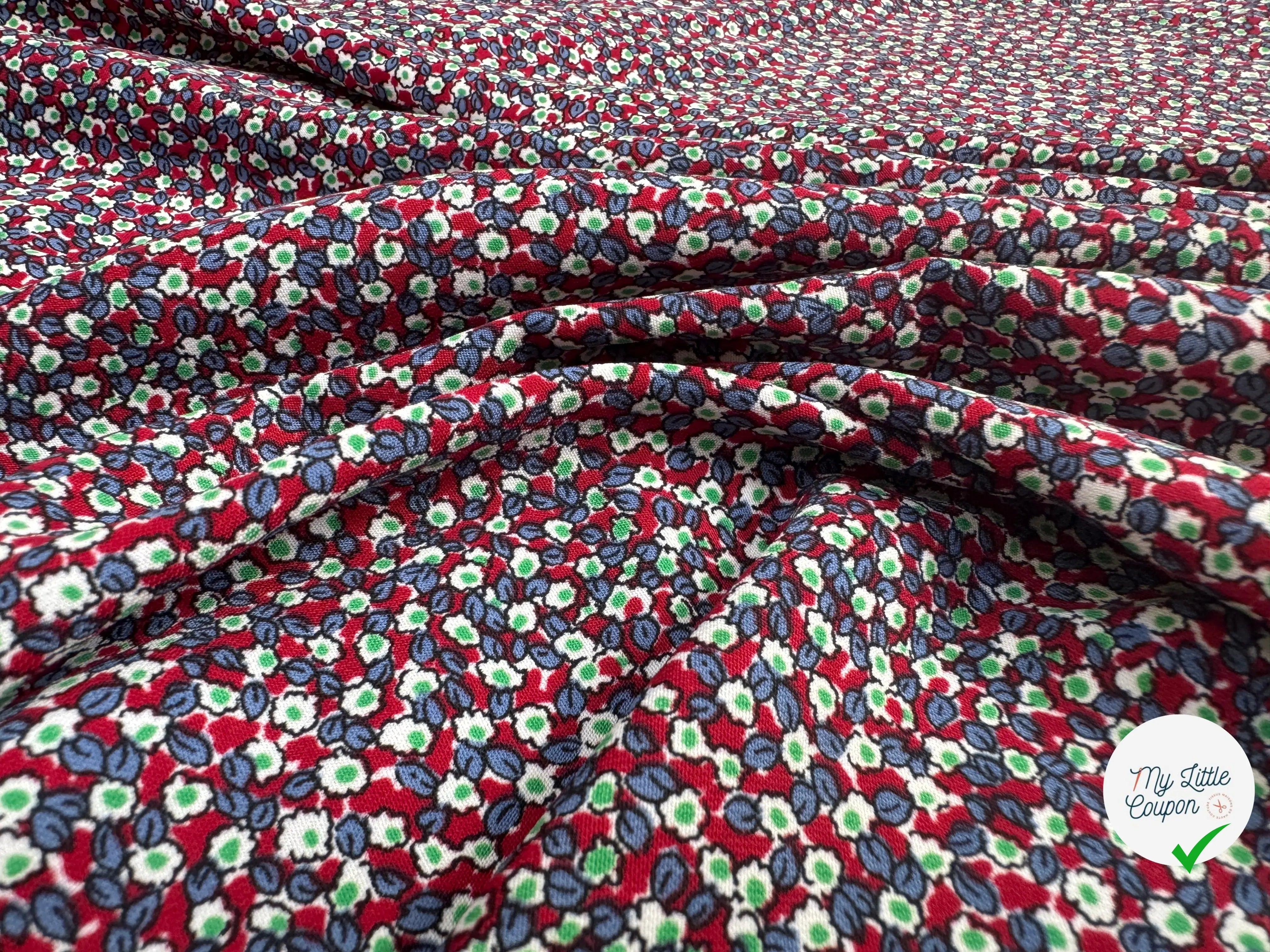 WOOLPEACH MINI FLEURS ROUGE ET BLEU - My Little Coupon