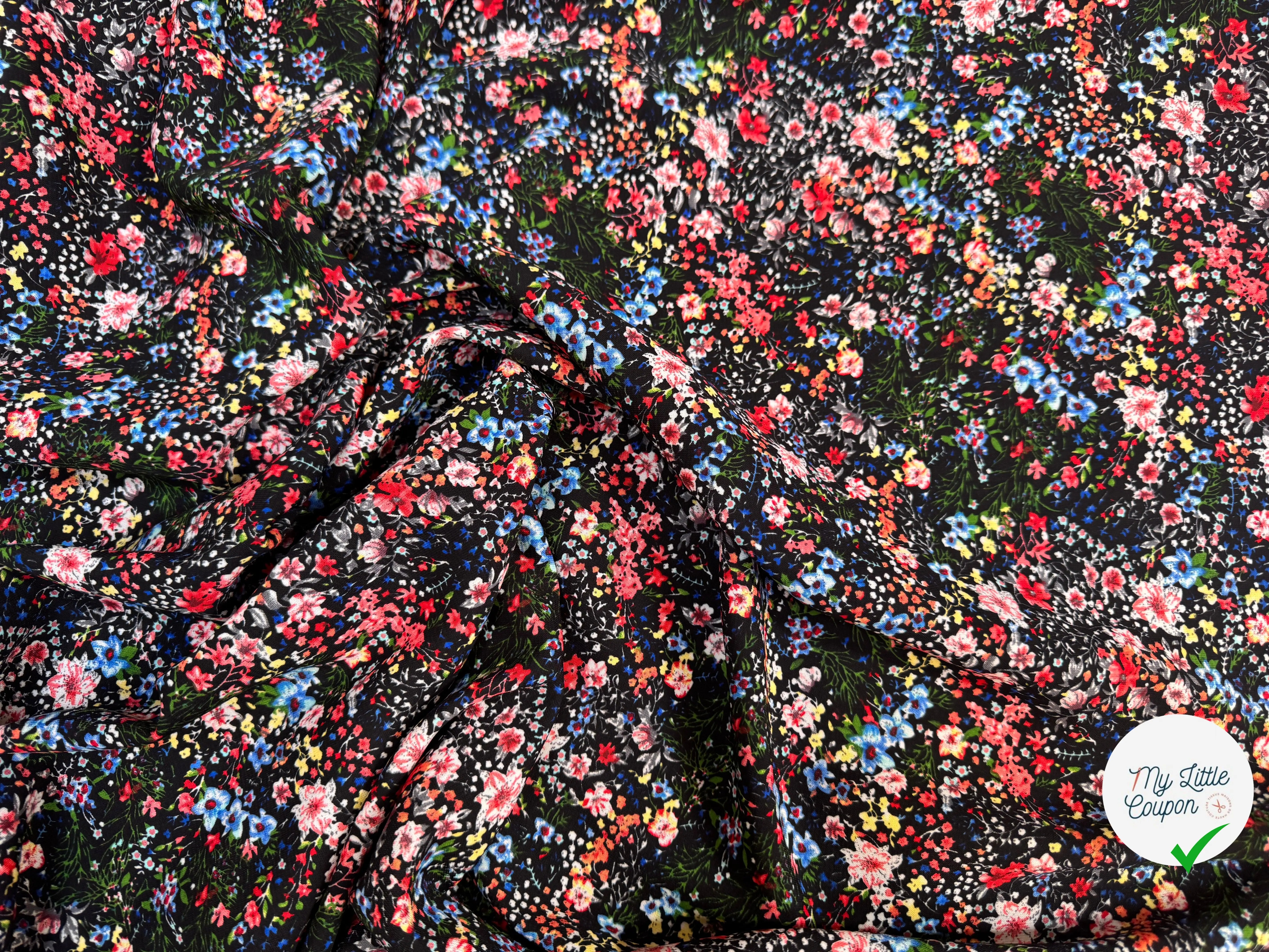 WOOLPEACH MONDE FLEURI ROSE & BLEU - My Little Coupon