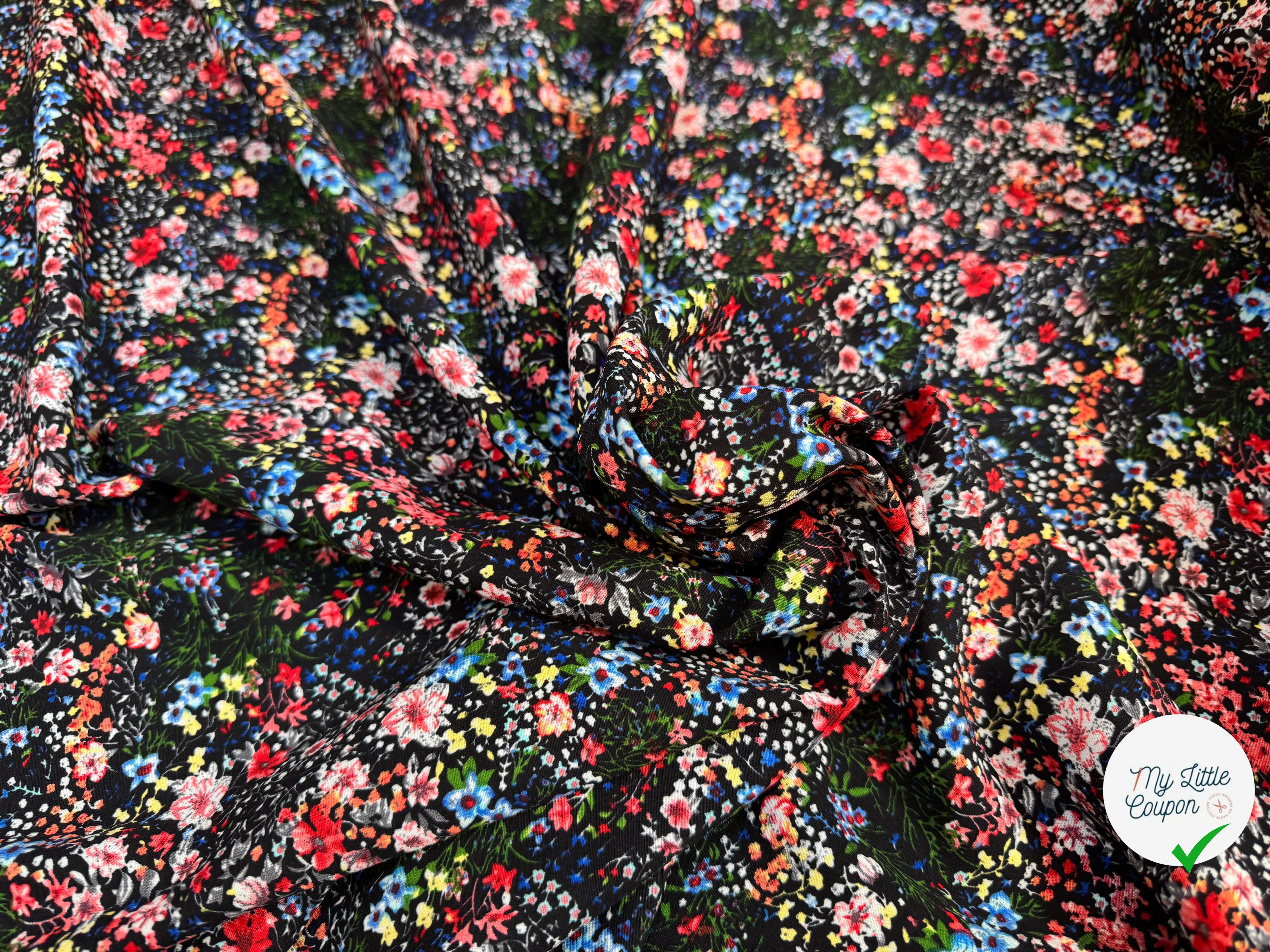 WOOLPEACH MONDE FLEURI ROSE & BLEU - My Little Coupon