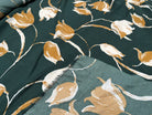 WOOLPEACH MOTIF GROSSE FLEUR FOND VERT FONCÉ - My Little Coupon