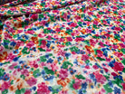 WOOLPEACH MOTIF GROSSE FLEUR ROSE ORANGE BLEU VERT - My Little Coupon