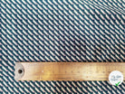 WOOLPEACH MOTIF RECTANGLE CROISÉ FOND VERT FONCÉ - My Little Coupon