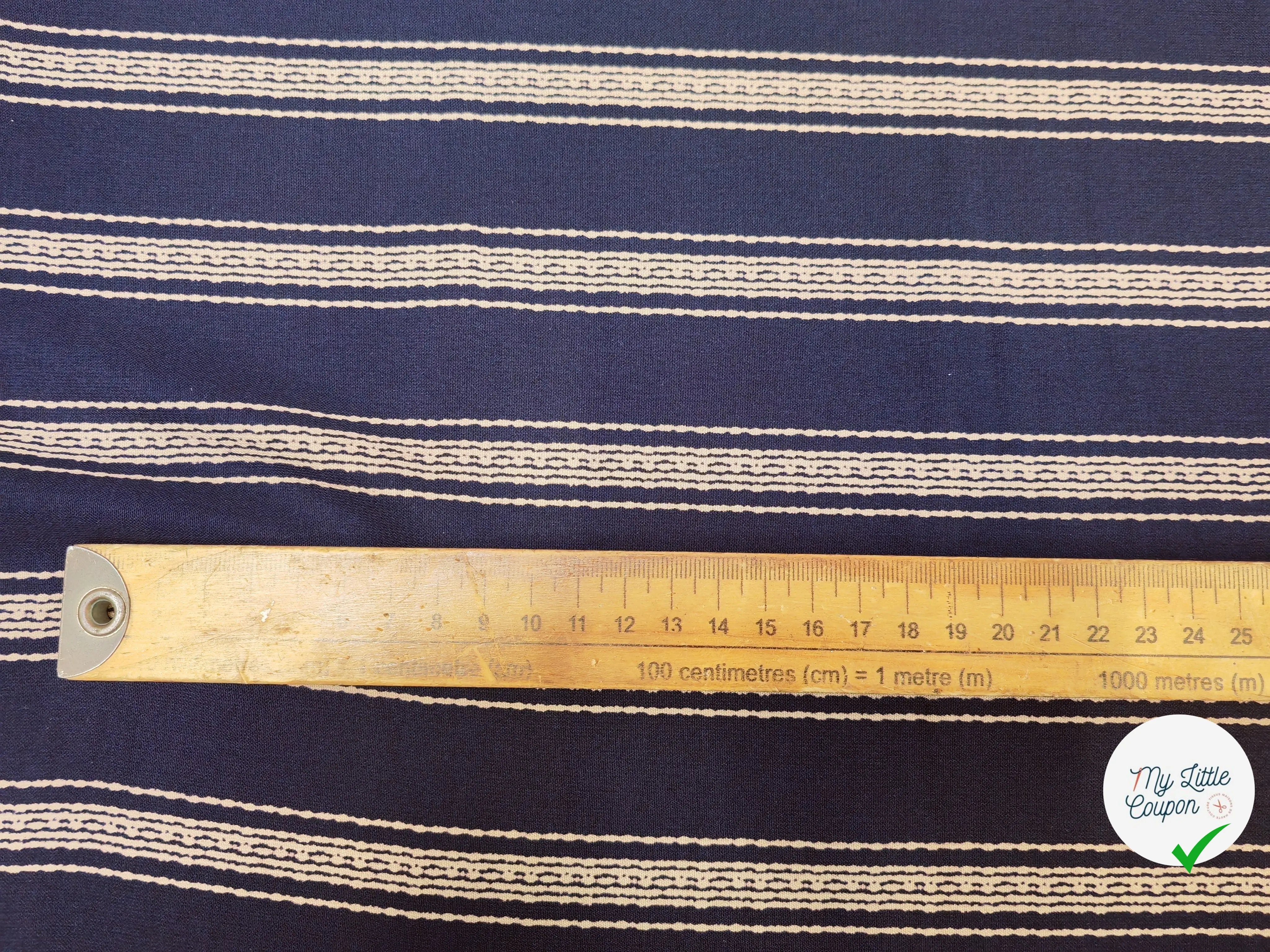 WOOLPEACH RAYURE FOND BLEU - My Little Coupon