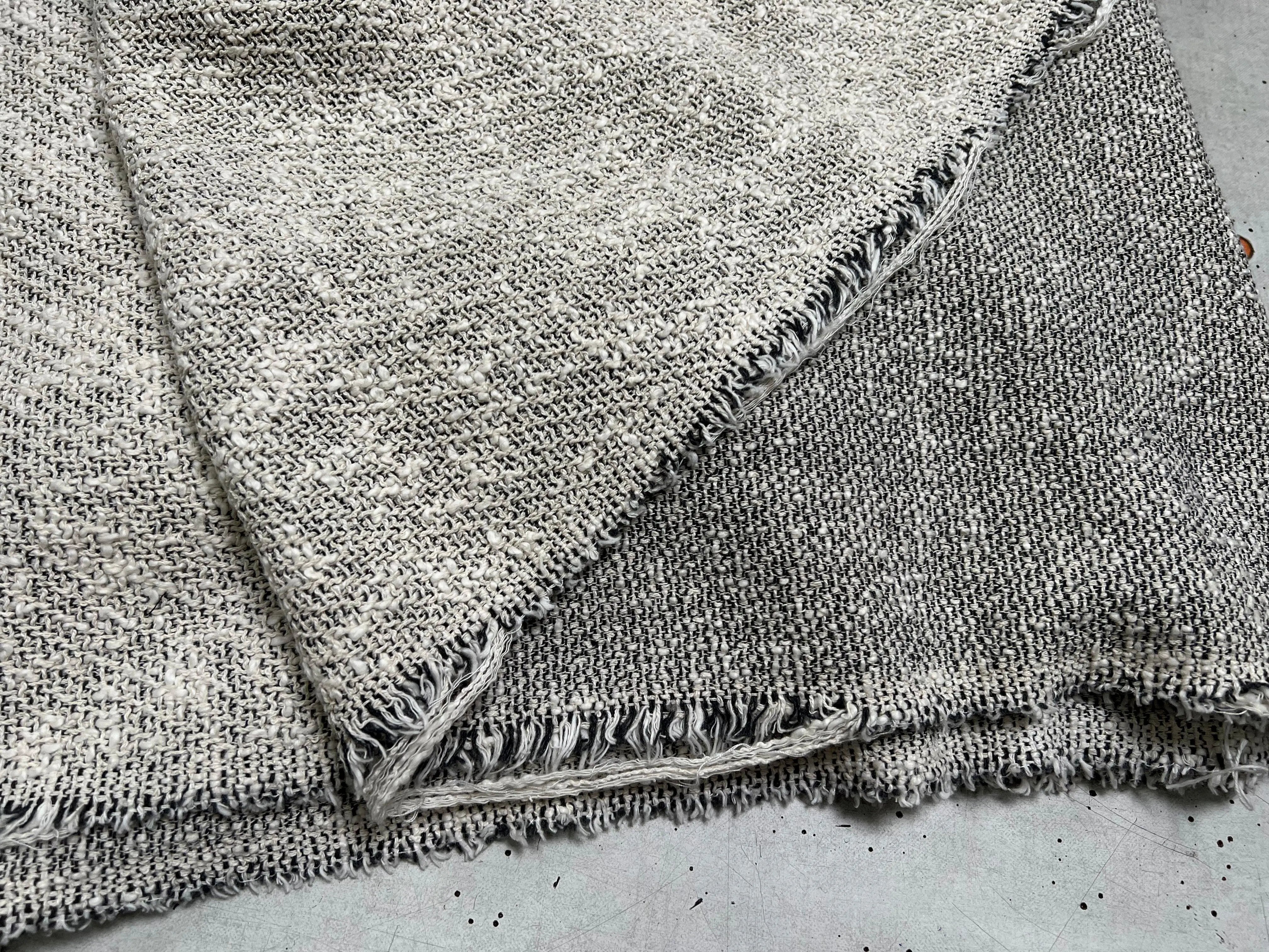 BOUCLETTE MI SAISON NOIR ET SABLE - My Little Coupon - tissu - coudre