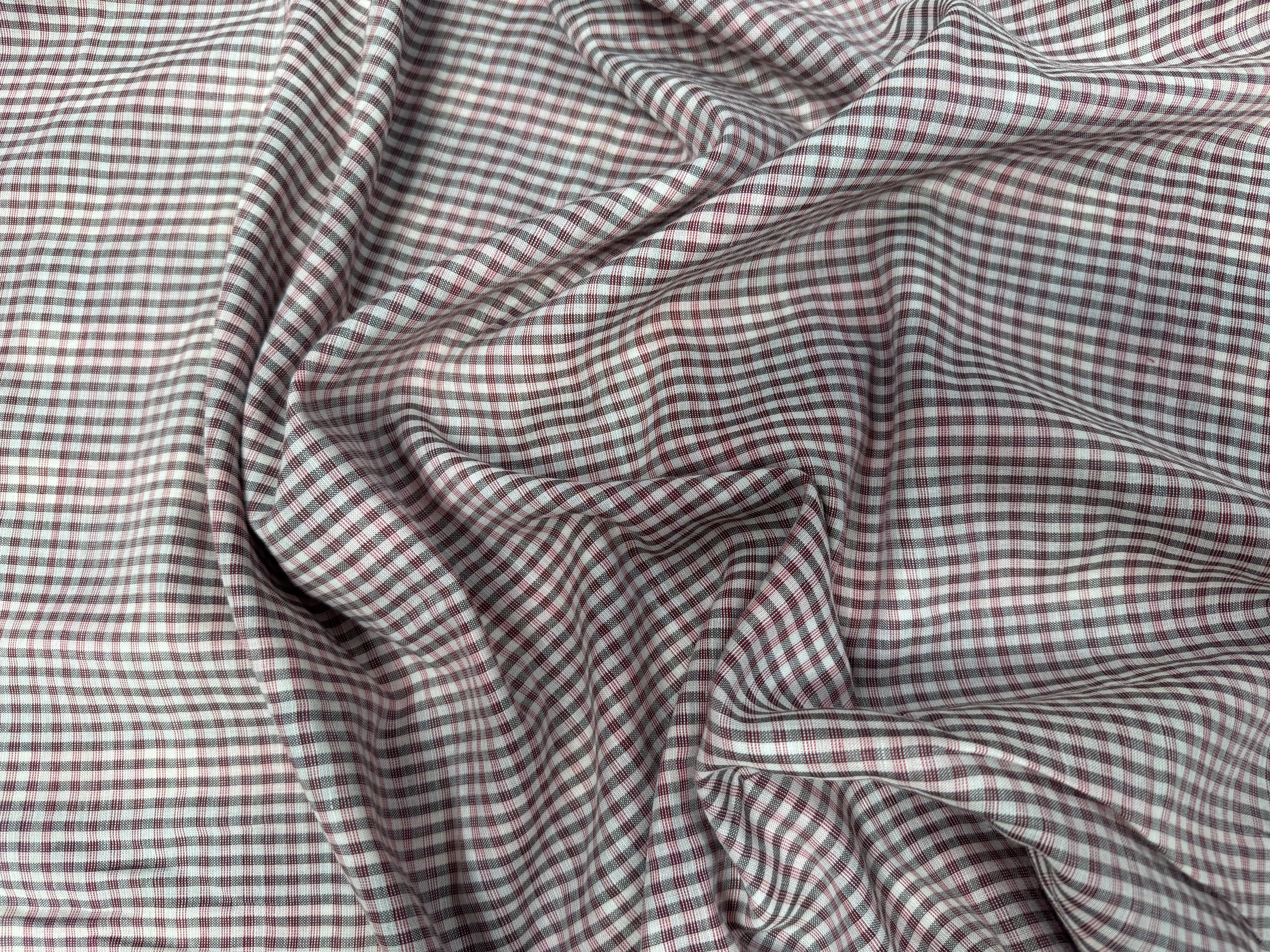 COTON LEGER DOUBLE FACE PETITET GRANDS CARREAUX - My Little Coupon