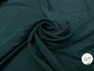 CREPE DE CHINE 100% SOIE VERT SAPIN - My Little Coupon