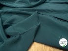 CREPE DE CHINE 100% SOIE VERT SAPIN - My Little Coupon