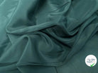 CREPE DE CHINE 100% SOIE VERT SAPIN - My Little Coupon