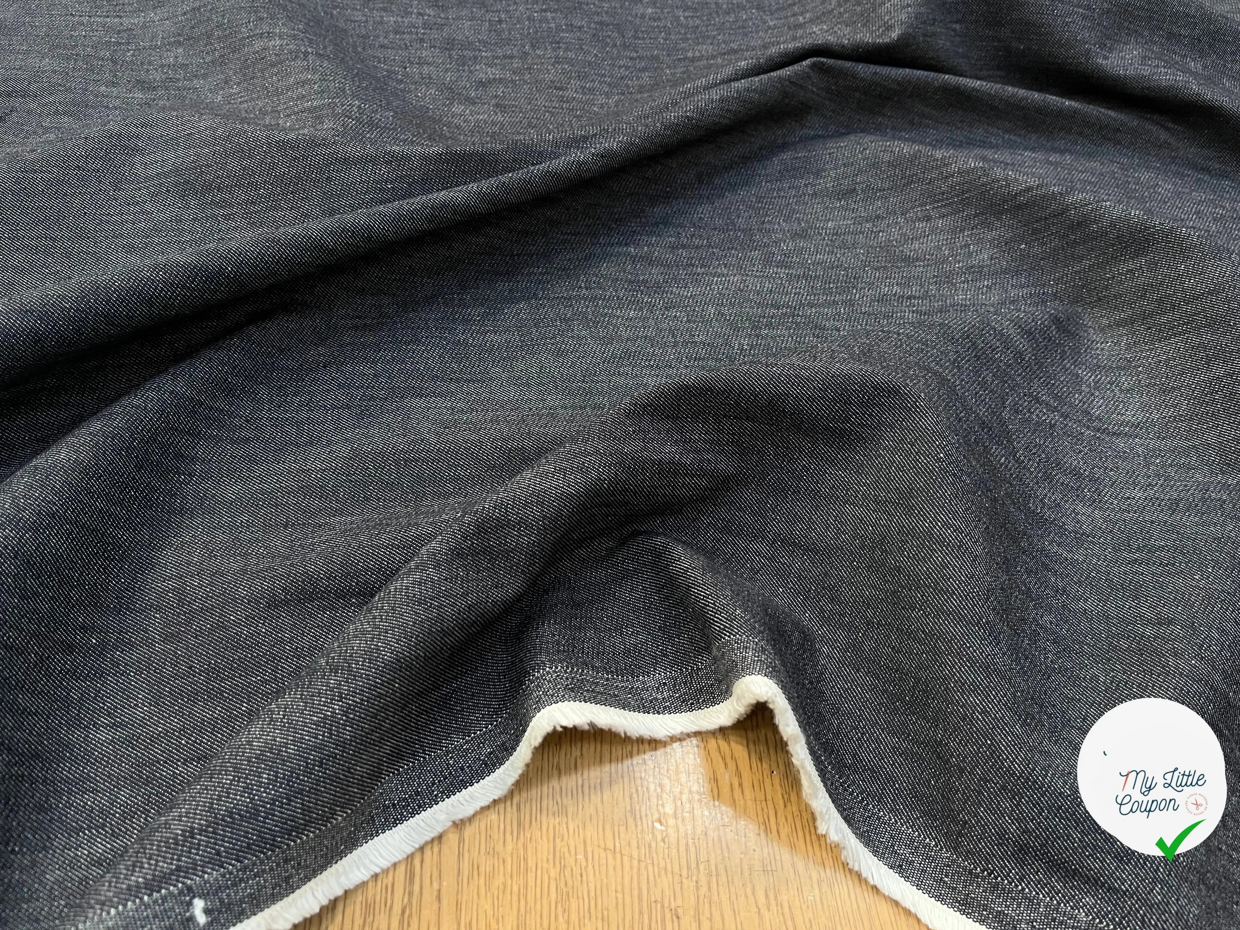 DENIM STRETCH GRIS ANTRHACITE - My Little Coupon