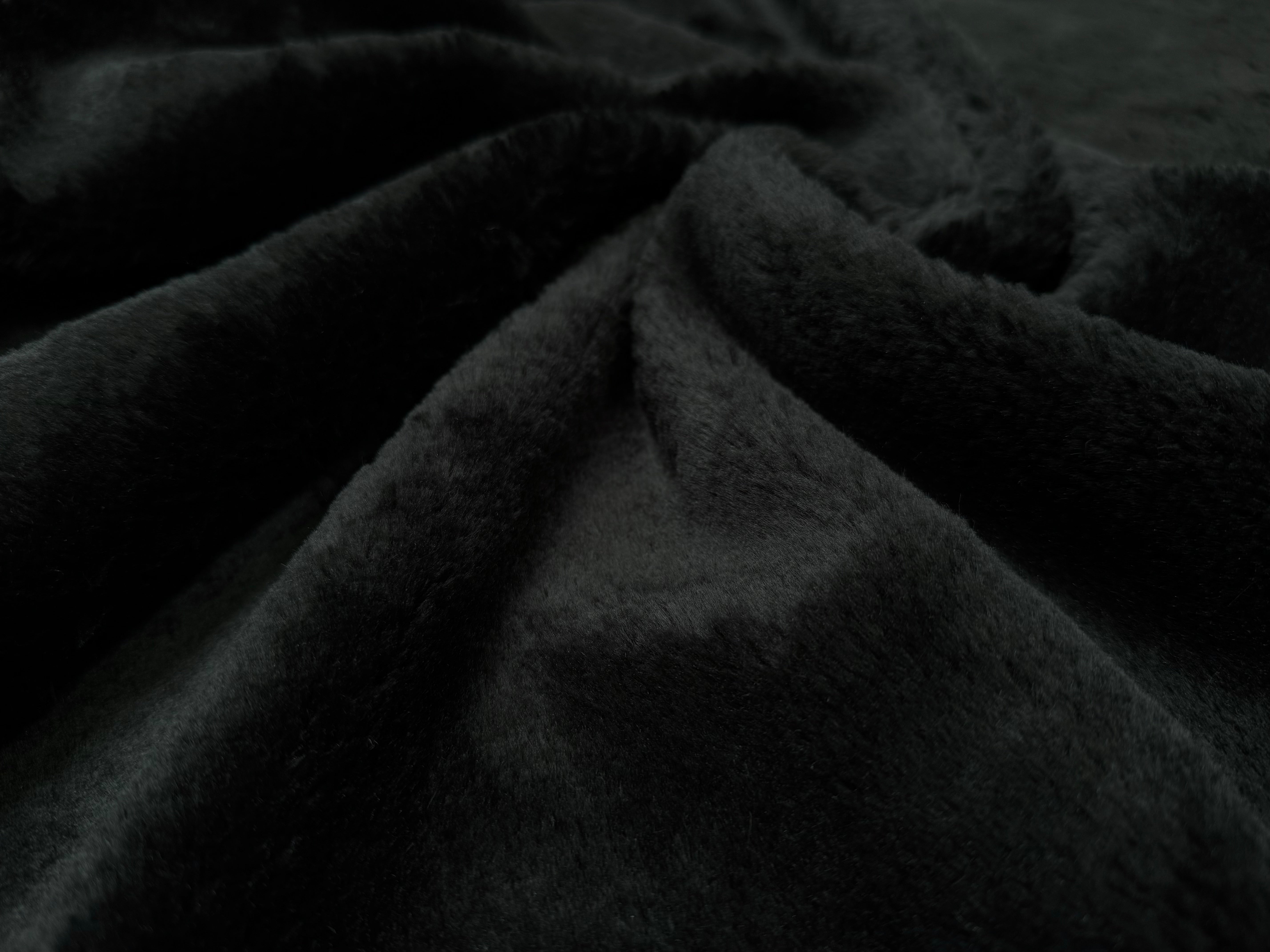 (chute) FOURRURE ENVERS COLLÉ SWEET BLACK - My Little Coupon