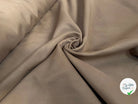 GABARDINE DE COTON COULEUR CARAMEL - My Little Coupon