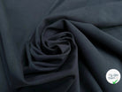 GABARDINE DE COTON UNIE BLEU NAVY - My Little Coupon