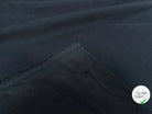 GABARDINE DE COTON UNIE BLEU NAVY - My Little Coupon