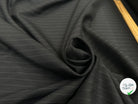 GABARDINE DE LAINE NOIR RAYURES TENNIS GRISES MLC INTERN